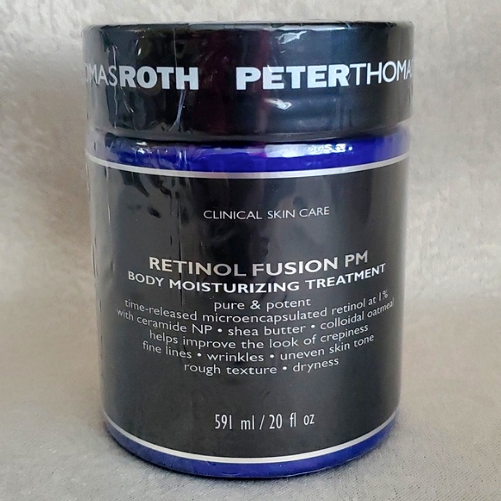🆕️PETER THOMAS ROTH Retinol Fusion PM Body Moisturizing Treatment MEGASIZE 20oz